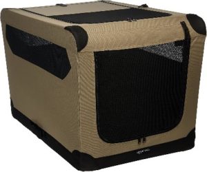 Amazon Basics Portable Folding Soft Dog Travel Crate