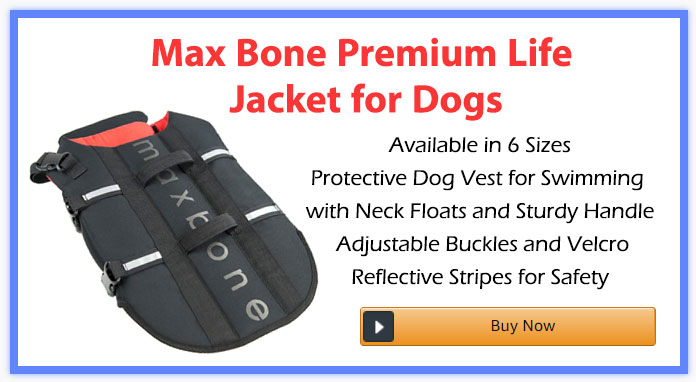 Max Bone Premium Life Jacket for Dogs