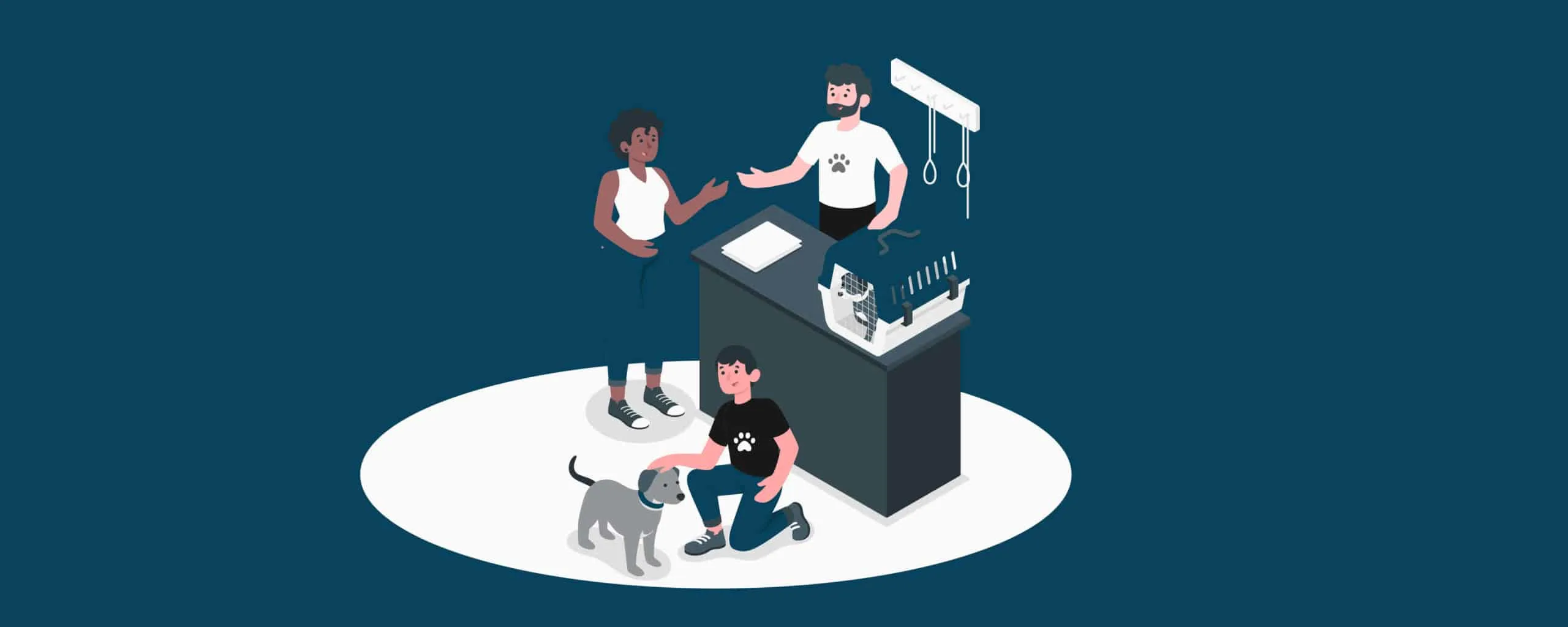 Adopting a Dog: Everything You Need to Know 6 A mother filling up the adoption papers
