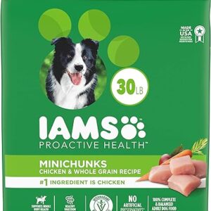 IAMS Minichunks Adult Dog Food, 30 lb