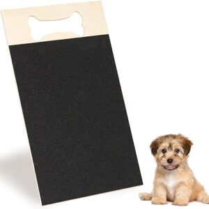 Reversible Wooden Dog Scratch Pad